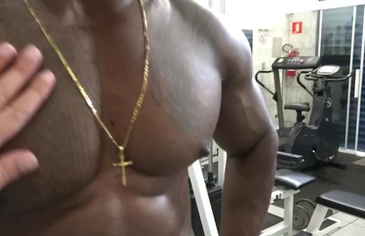 Pumping Muscles Naked