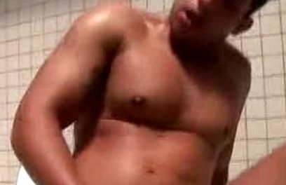 Gay Latino Bounces On a Black Cock