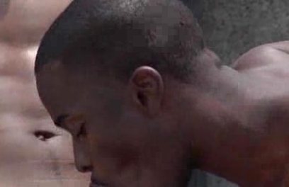 Ebony studs Awesome Lovett and Brooklyn Bounce fucking outdoors