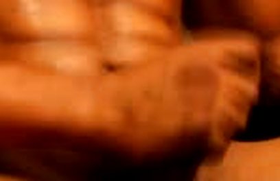 Ebony muscle hunk Tyrell jacking off dick