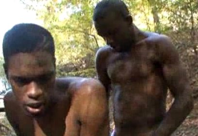 Black twink fucked by his friends